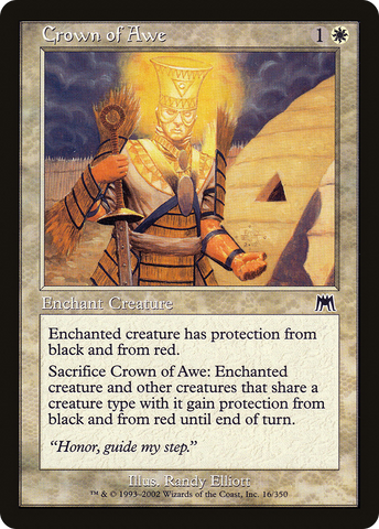 {C} Crown of Awe [Onslaught][ONS 016]