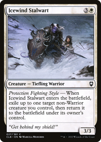 {C} Icewind Stalwart [Commander Legends: Battle for Baldur's Gate][CLB 027]