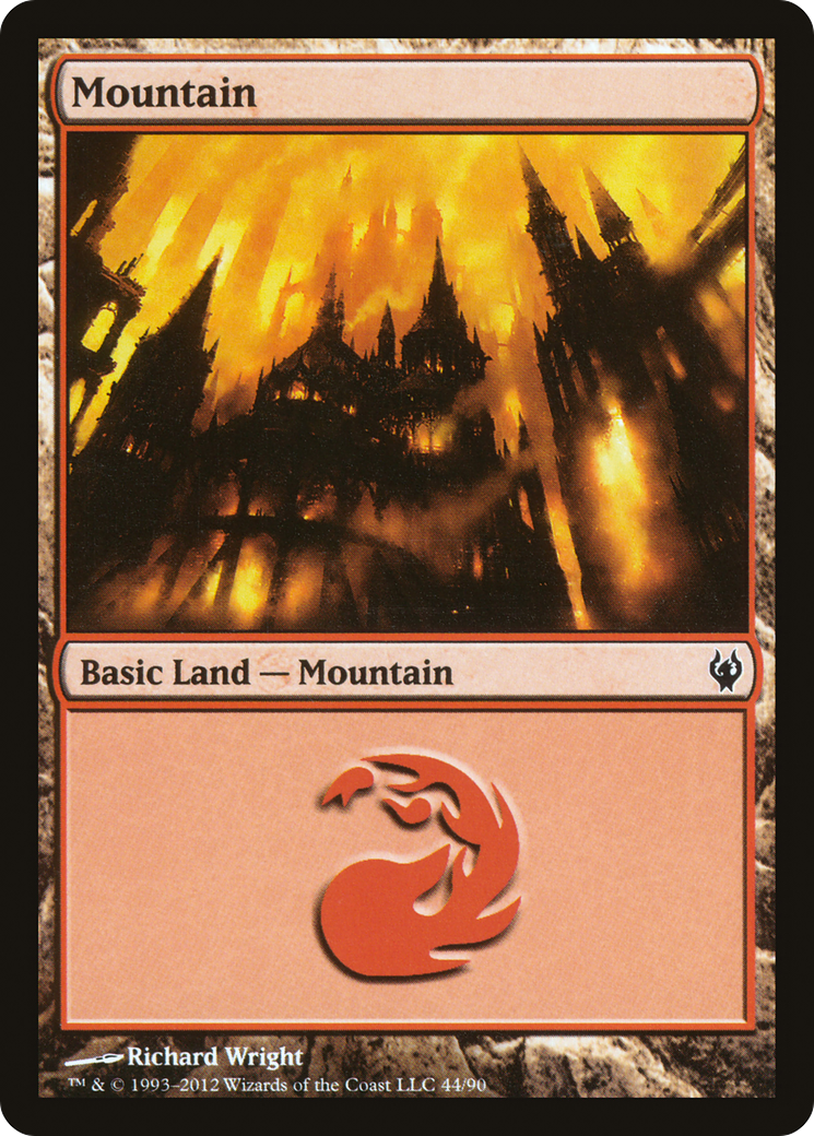 {B}[DDJ 044] Mountain (44) [Duel Decks: Izzet vs. Golgari]