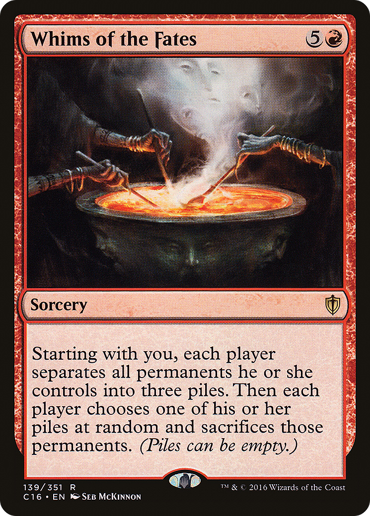{R} Whims of the Fates [Commander 2016][C16 139]