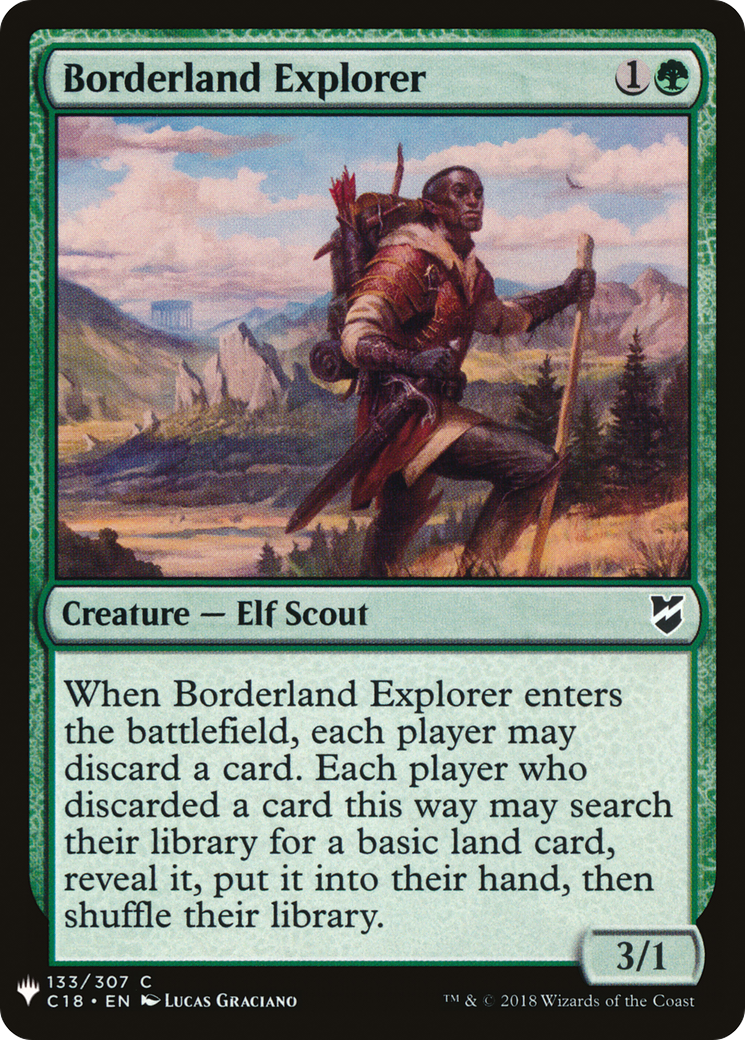 {C} Borderland Explorer [Mystery Booster][LS C18 133]