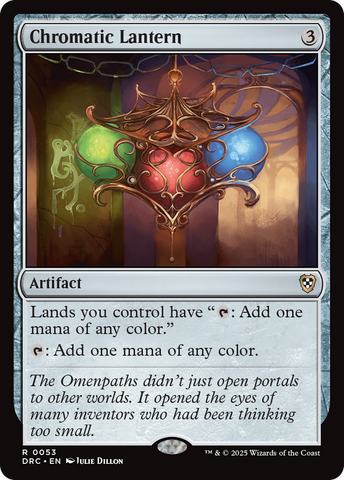 {R} Chromatic Lantern [Aetherdrift Commander][DRC 053]
