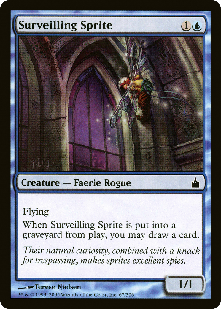 {C} Surveilling Sprite [Ravnica: City of Guilds][RAV 067]