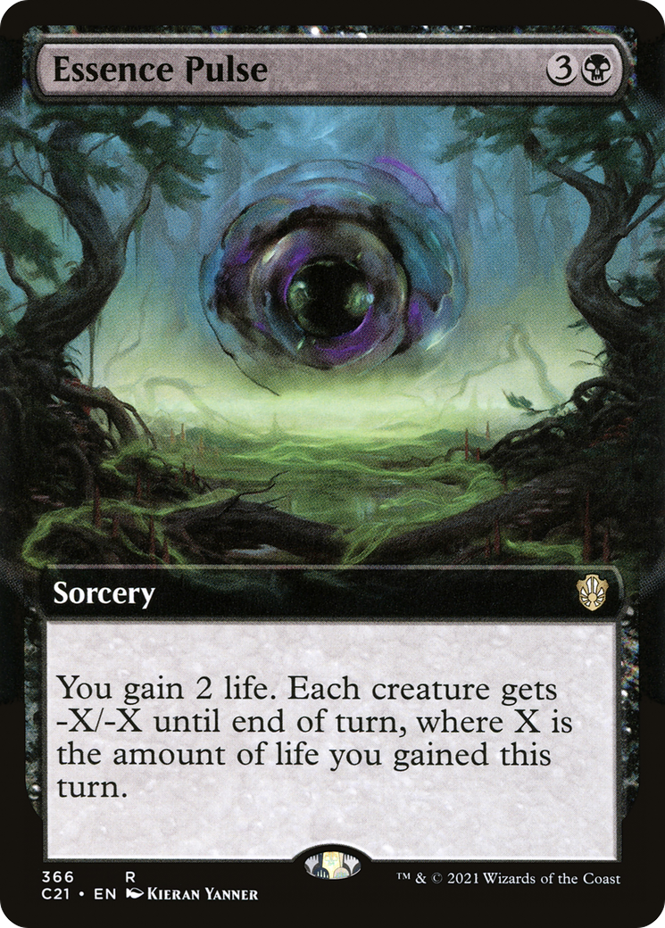 {R} Essence Pulse (Extended Art) [Commander 2021][C21 366]