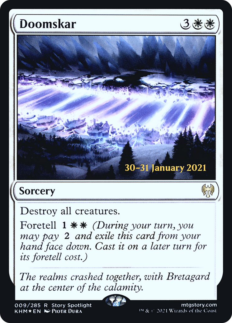 {R} Doomskar [Kaldheim Prerelease Promos][PR KHM 009]