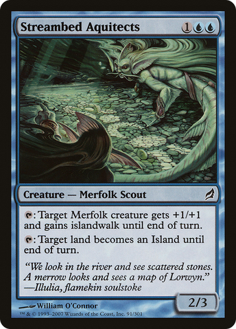 {C} Streambed Aquitects [Lorwyn][LRW 091]