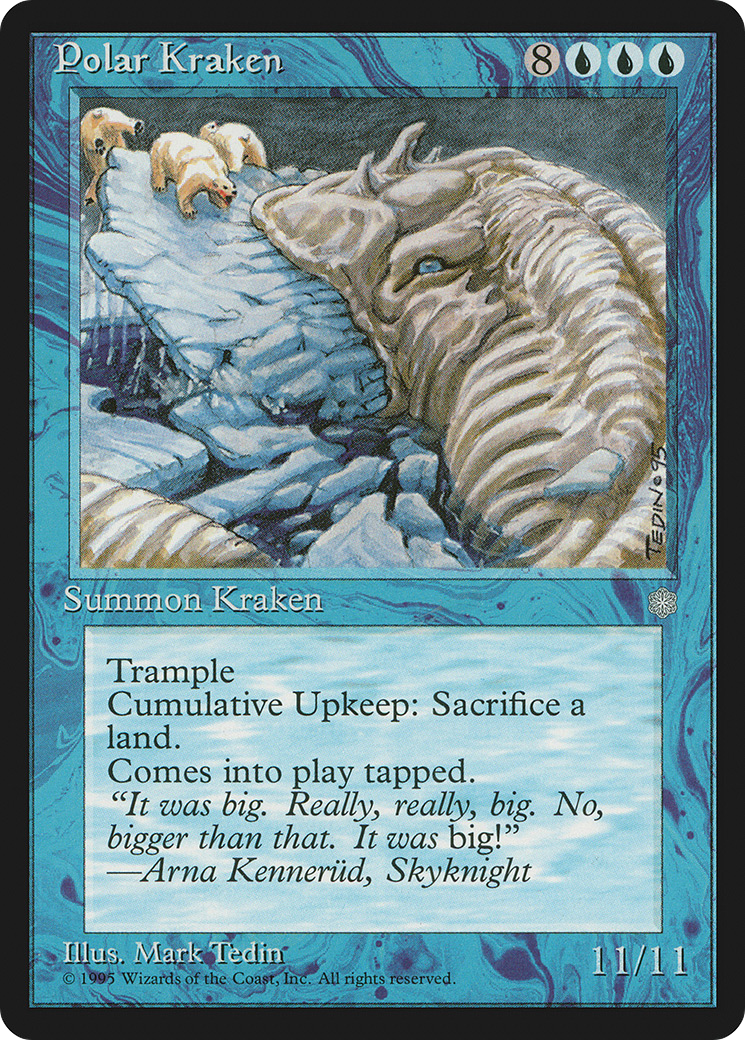 {R} Polar Kraken [Ice Age][ICE 089]