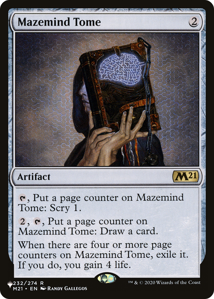 {R} Mazemind Tome [Secret Lair: Angels][LS M21 232]