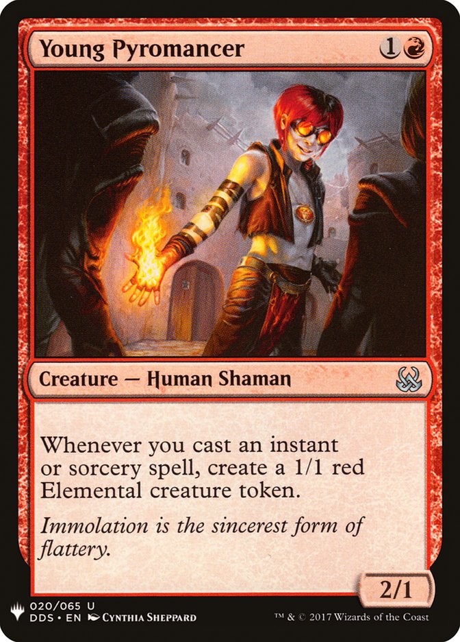 {C} Young Pyromancer [Mystery Booster][MB1 DDS 020]