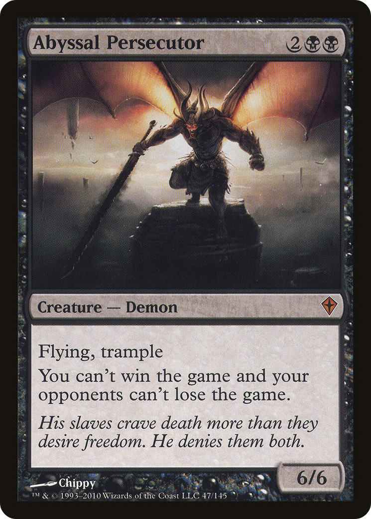 {R} Abyssal Persecutor [Worldwake][WWK 047] - Misty Mountain Games