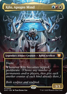 {R} Kilo, Apogee Mind (Borderless) [Edge of Eternities Commander][EOC 003]