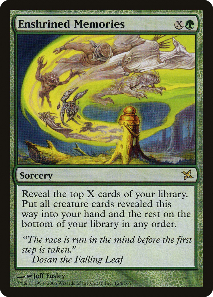 {R} Enshrined Memories [Betrayers of Kamigawa][BOK 124]