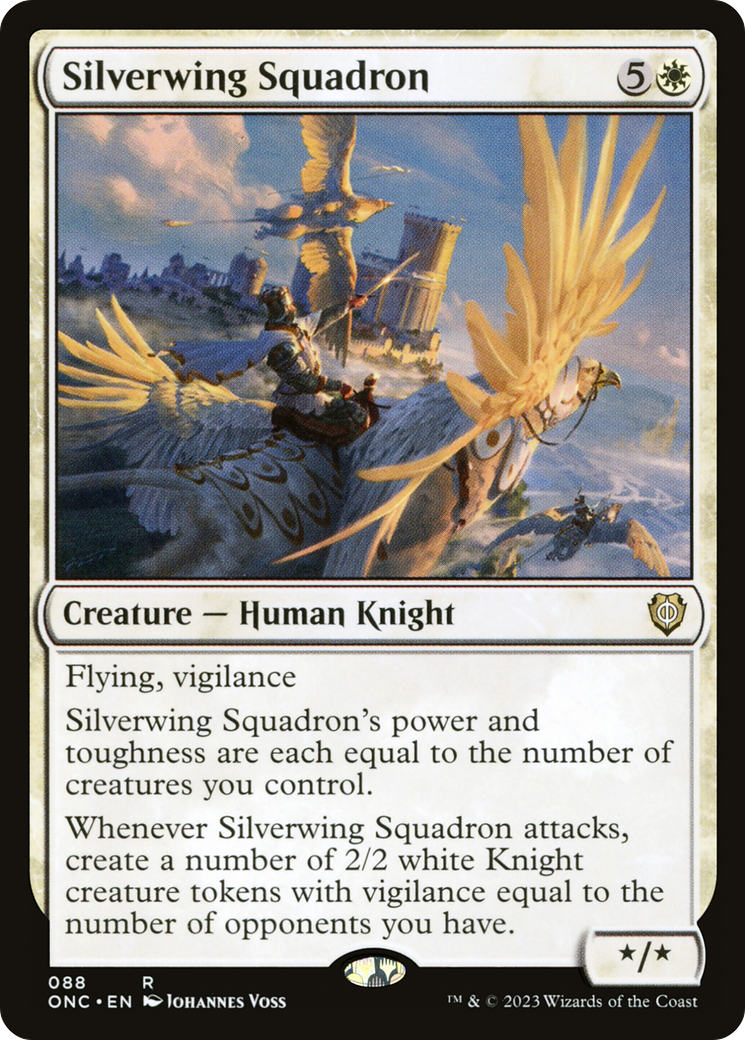 {R} Silverwing Squadron [Phyrexia: All Will Be One Commander][ONC 088]