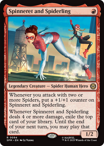 {@@ SPM R} Spinneret and Spiderling [Marvel's Spider-Man] [SPM 094]