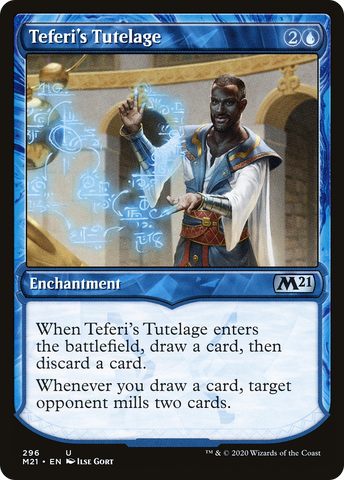 {C} Teferi's Tutelage (Showcase) [Core Set 2021][M21 296]