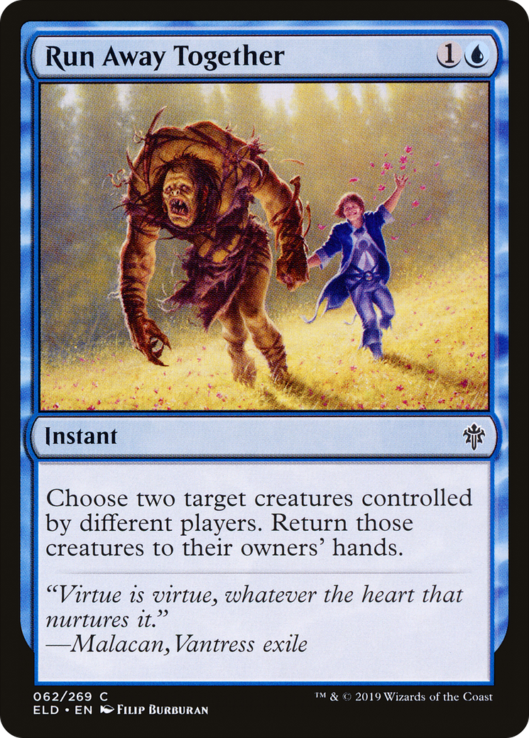 {C} Run Away Together [Throne of Eldraine][ELD 062]