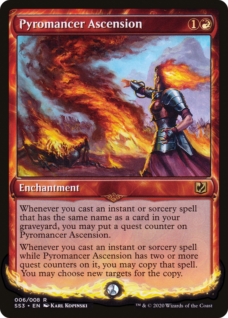 {R} Pyromancer Ascension [Signature Spellbook: Chandra][SS3 006]
