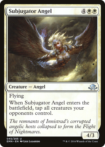 {C} Subjugator Angel [Eldritch Moon][EMN 045]