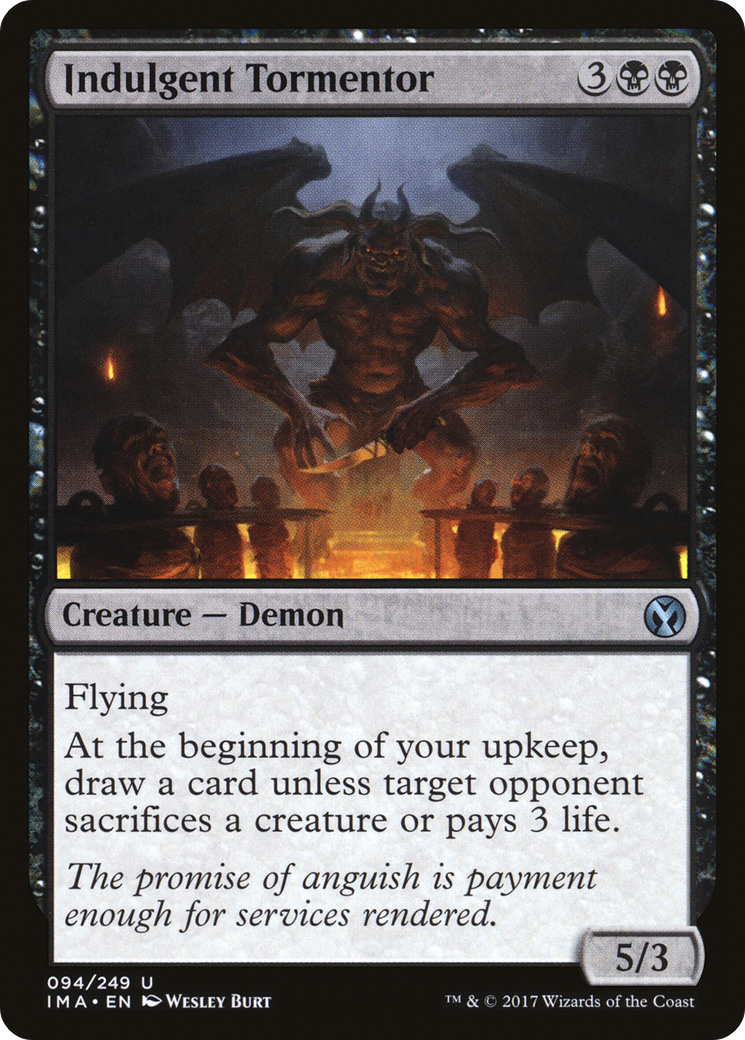 {C} Indulgent Tormentor [Iconic Masters][IMA 094]