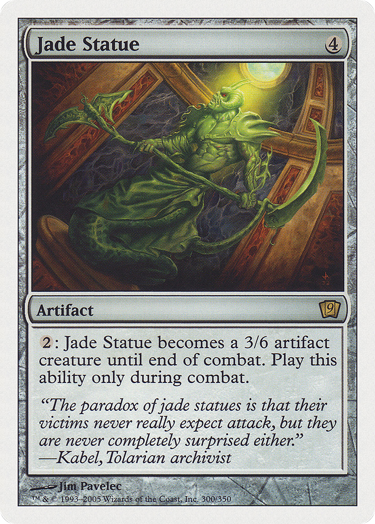 {R} Jade Statue [Ninth Edition][9ED 300]