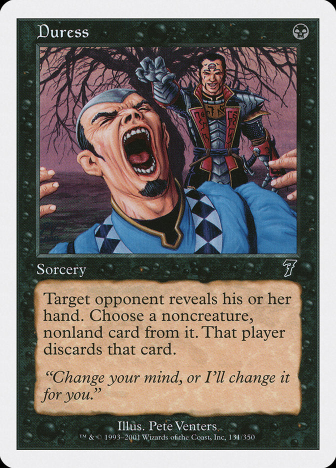 {C} Duress [Seventh Edition][7ED 131]