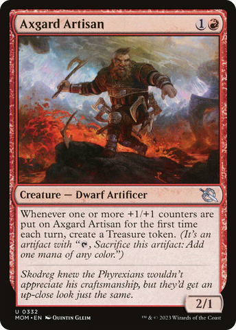 {C} Axgard Artisan [March of the Machine][MOM 332]