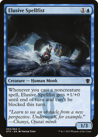 {C} Elusive Spellfist [Dragons of Tarkir][DTK 053]