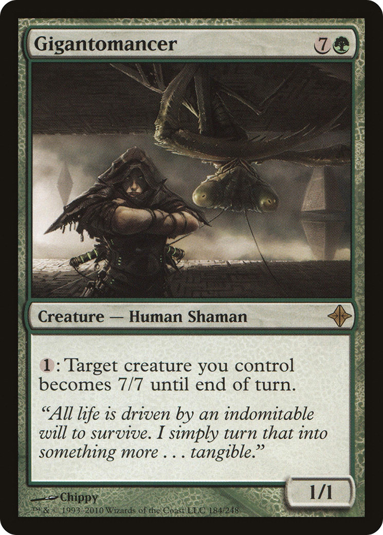 {R} Gigantomancer [Rise of the Eldrazi][ROE 184]