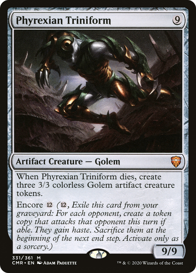 {R} Phyrexian Triniform [Commander Legends][CMR 331]