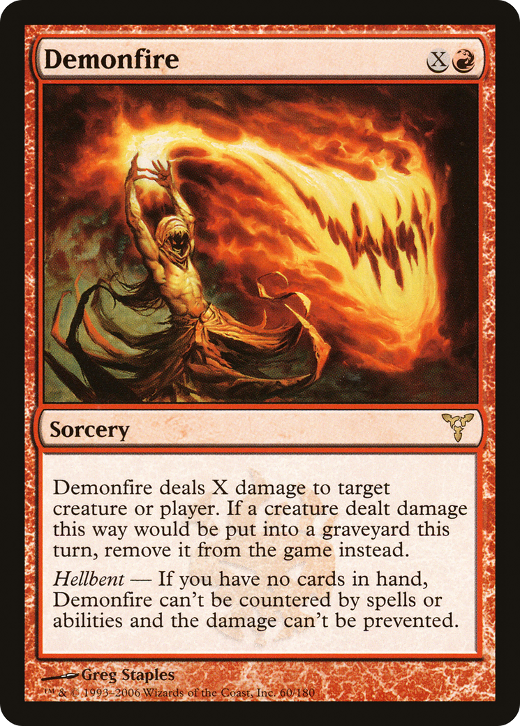{R} Demonfire [Dissension][DIS 060] - Misty Mountain Games