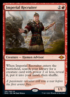 {R} Imperial Recruiter (Foil Etched) [Modern Horizons 2][ET MH2 281]