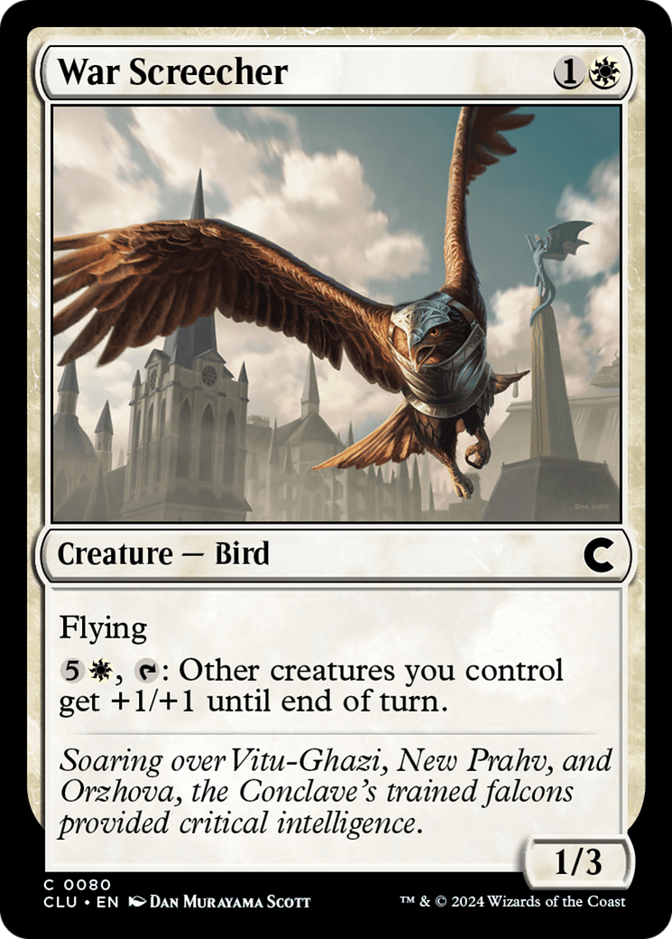 {C} War Screecher [Ravnica: Clue Edition][CLU 080]