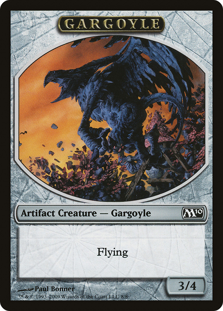 {T} Gargoyle Token [Magic 2010 Tokens][TM10 008]