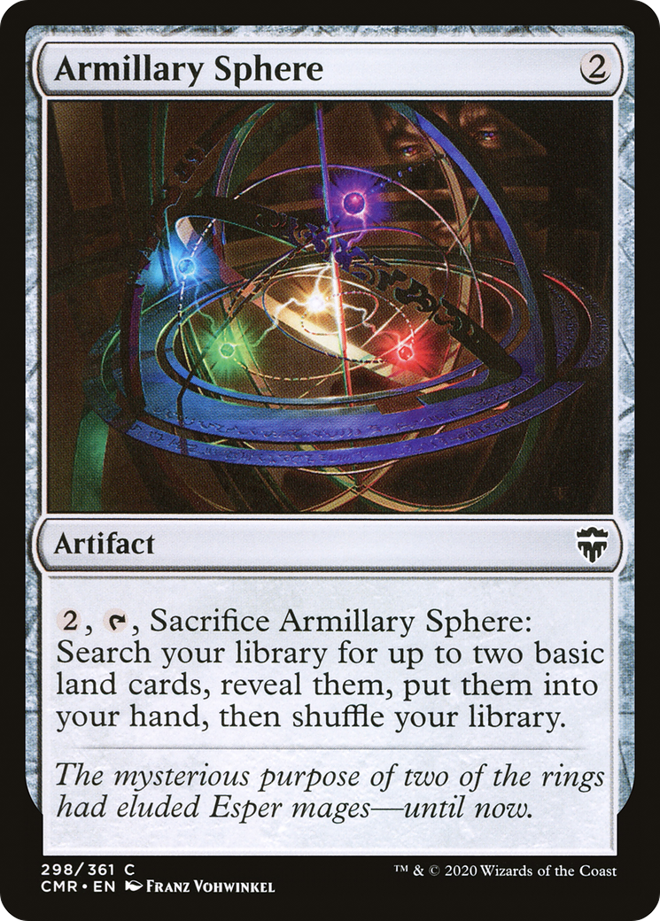 {C} Armillary Sphere [Commander Legends][CMR 298]