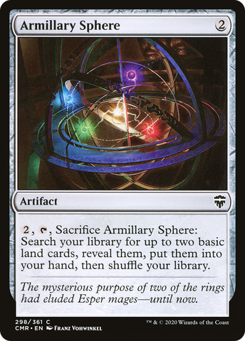 {C} Armillary Sphere [Commander Legends][CMR 298]