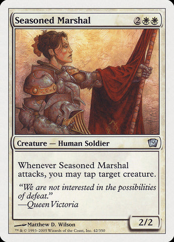 {C} Seasoned Marshal [Ninth Edition][9ED 042]