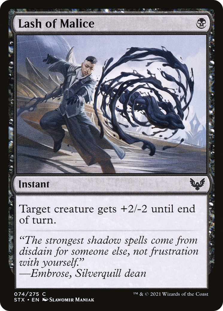{C} Lash of Malice [Strixhaven: School of Mages][STX 074]