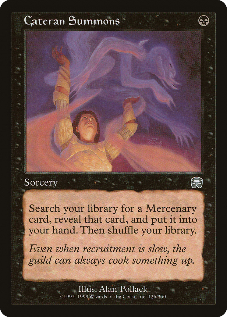 {C} Cateran Summons [Mercadian Masques][MMQ 126]