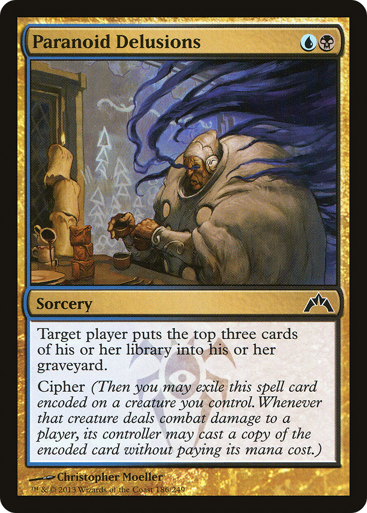 {C} Paranoid Delusions [Gatecrash][GTC 186]