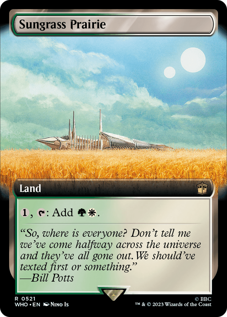 {R} Sungrass Prairie (Extended Art) [Doctor Who][WHO 521]