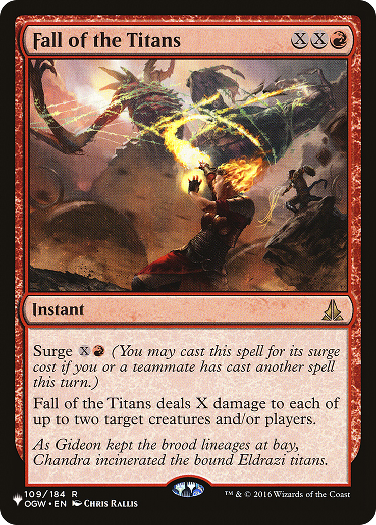 Fall of the Titans [LIST 109/184]