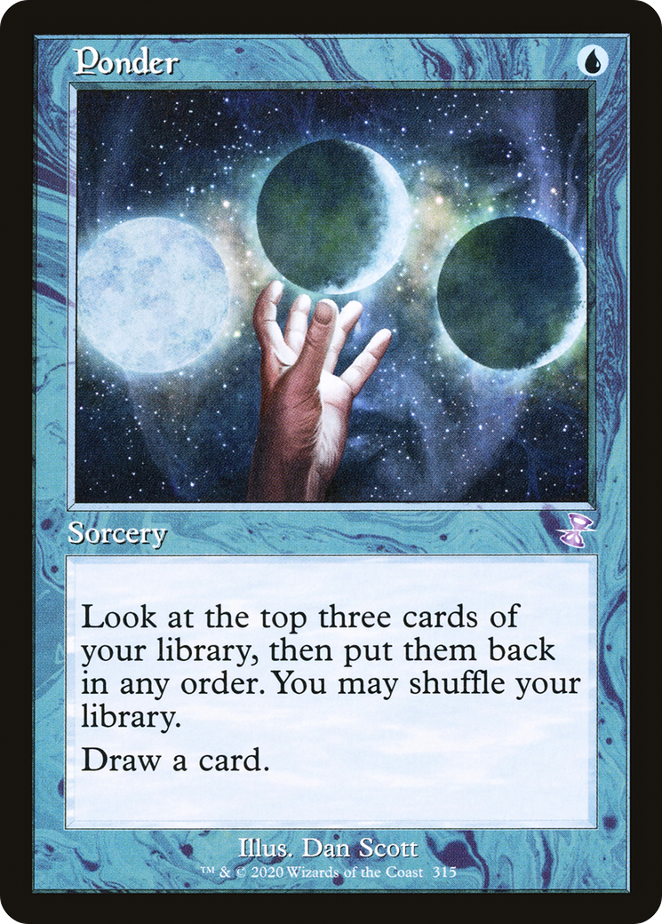 {R} Ponder (Timeshifted) [Time Spiral Remastered][TSR 315]