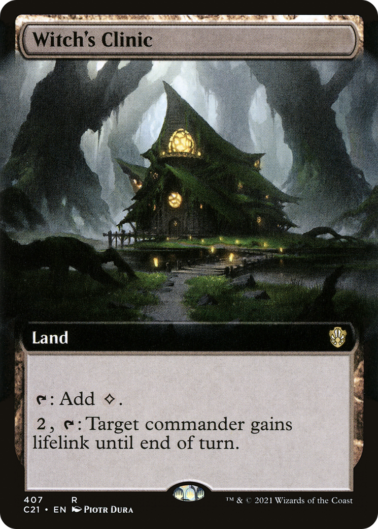 {R} Witch's Clinic (Extended Art) [Commander 2021][C21 407]