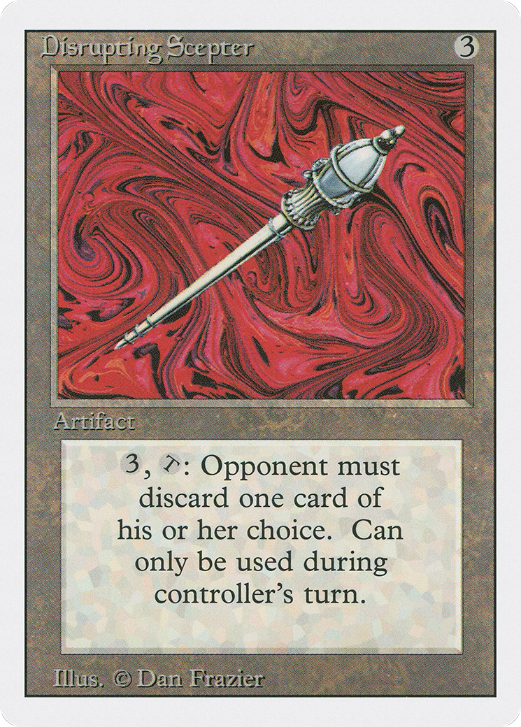{R} Disrupting Scepter [Revised Edition][3ED 245]