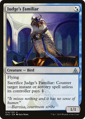 {C} Judge's Familiar [Ravnica Allegiance Guild Kit][GK2 014]