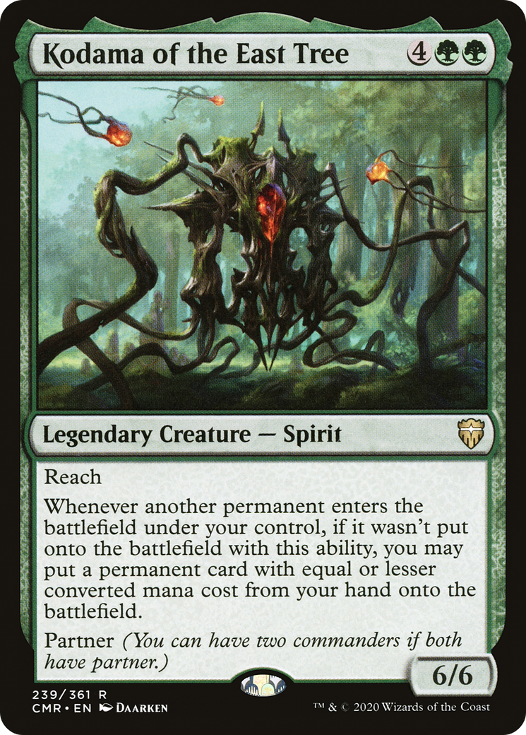 {R} Kodama of the East Tree [Commander Legends][CMR 239]