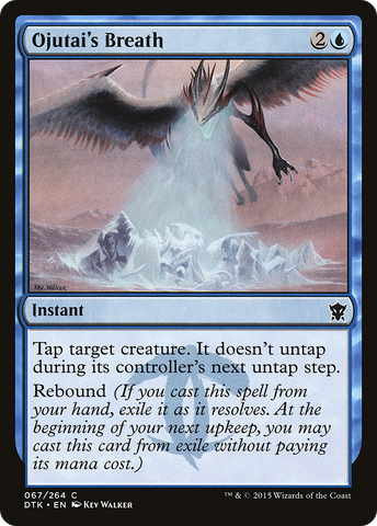 {C} Ojutai's Breath [Dragons of Tarkir][DTK 067]