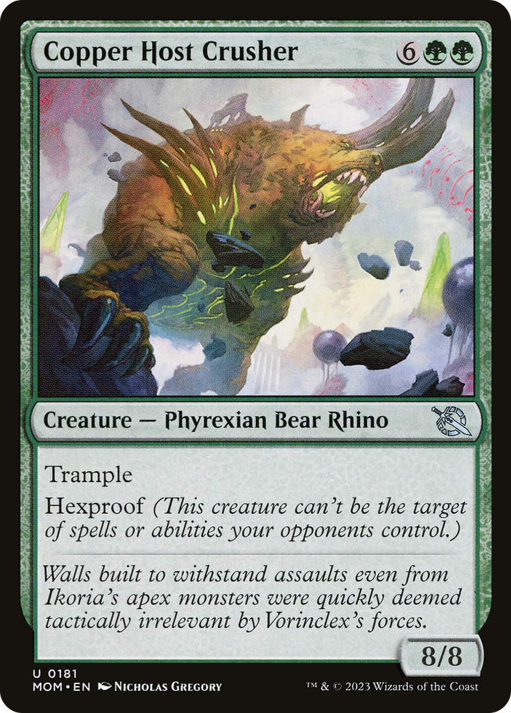 {C} Copper Host Crusher [March of the Machine][MOM 181]