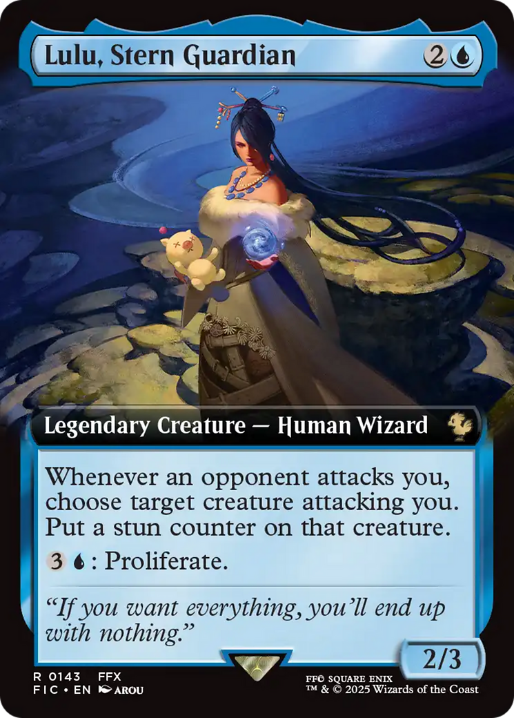 {R} Lulu, Stern Guardian (Extended Art) [FINAL FANTASY Commander][FIC 143]