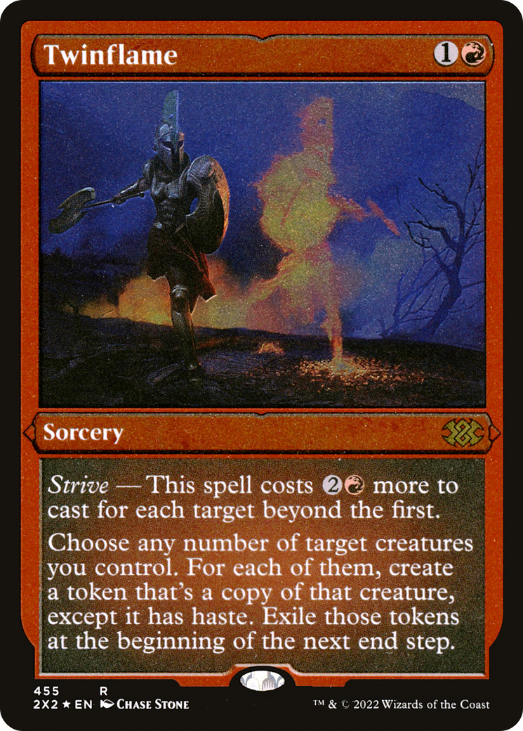 {R} Twinflame (Foil Etched) [Double Masters 2022][2X2 455]